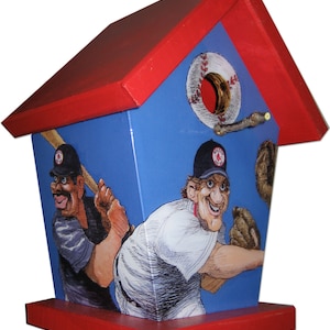 Boston Red Sox Birdhouse