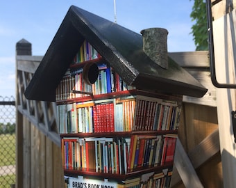 Book Crazy! Bird Feeder