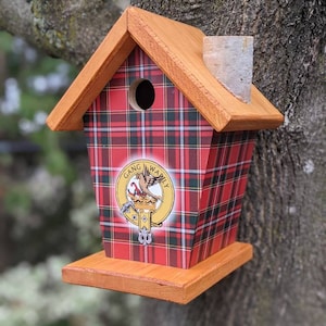 Drummond Tartans & Crest Birdhouse