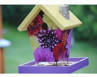 dahlia Bird Feeder