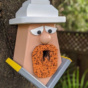 Vogelhuis voor bouwvakkers
