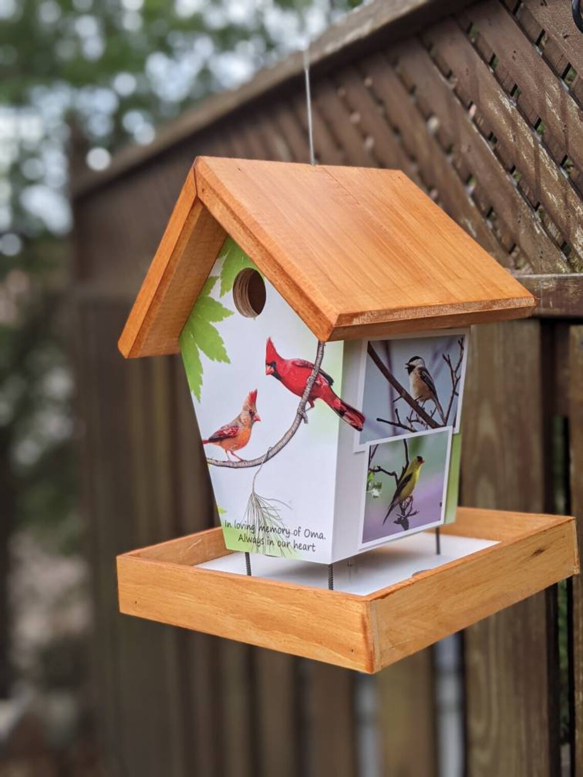 Memorial Bird Feeder Etsy