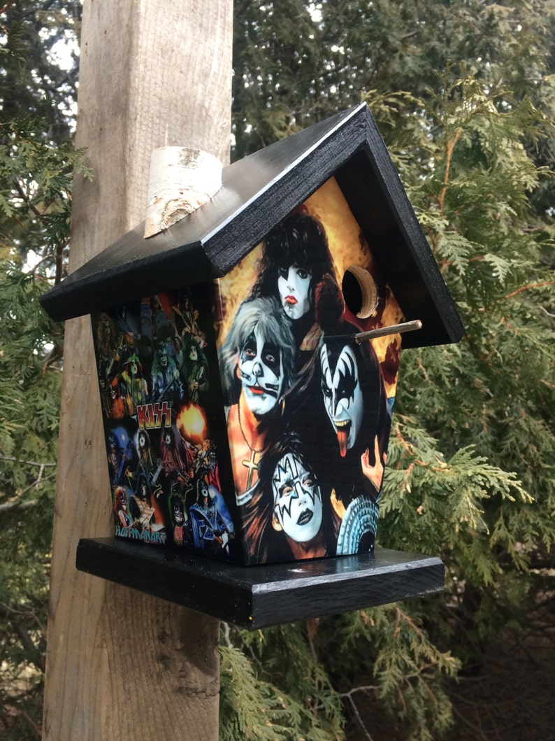 Band Kiss Birdhouse