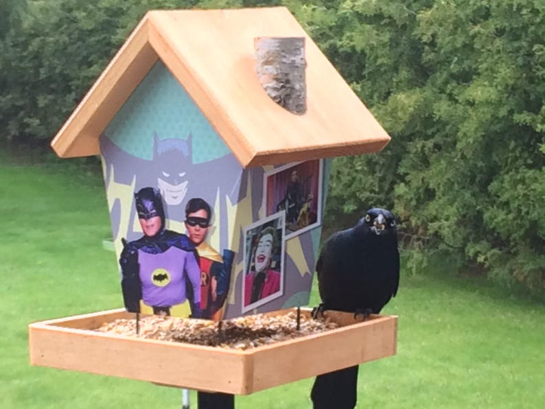 Batman & Robin Bird Feeder Etsy