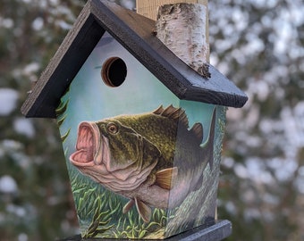 Fishing Birdhouse