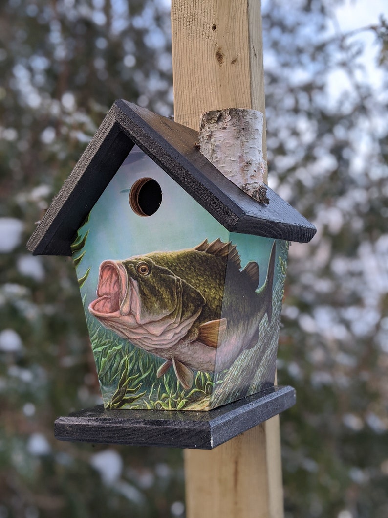 Fishing Birdhouse Etsy Canada