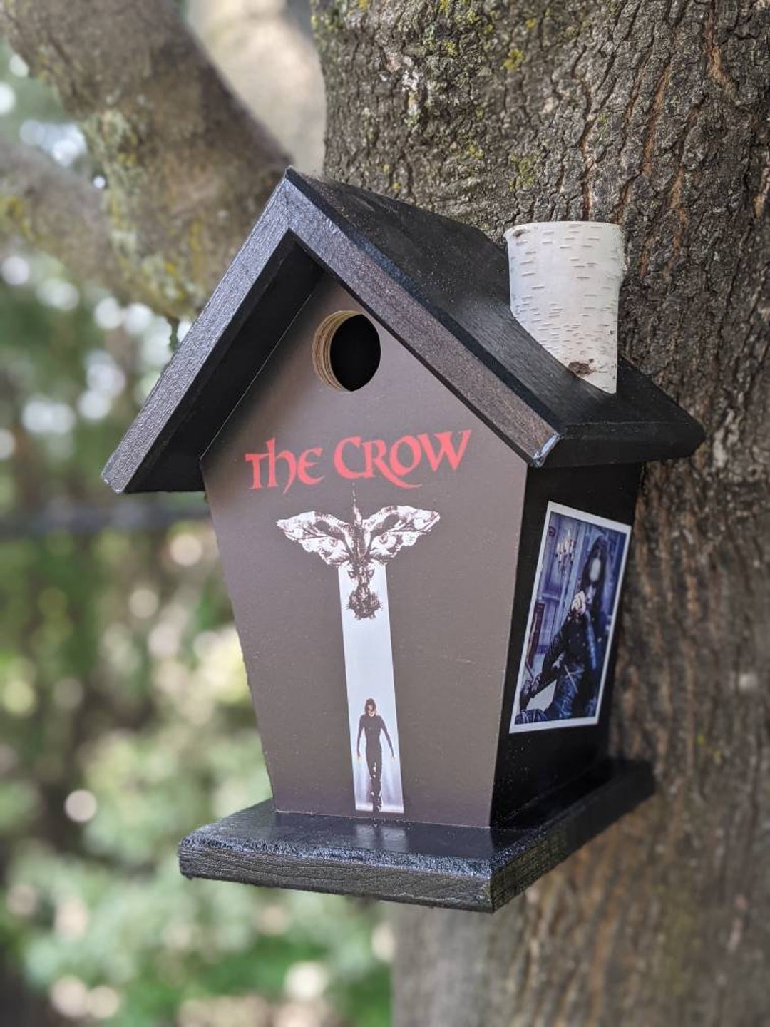 The Crow Birdhouse Etsy