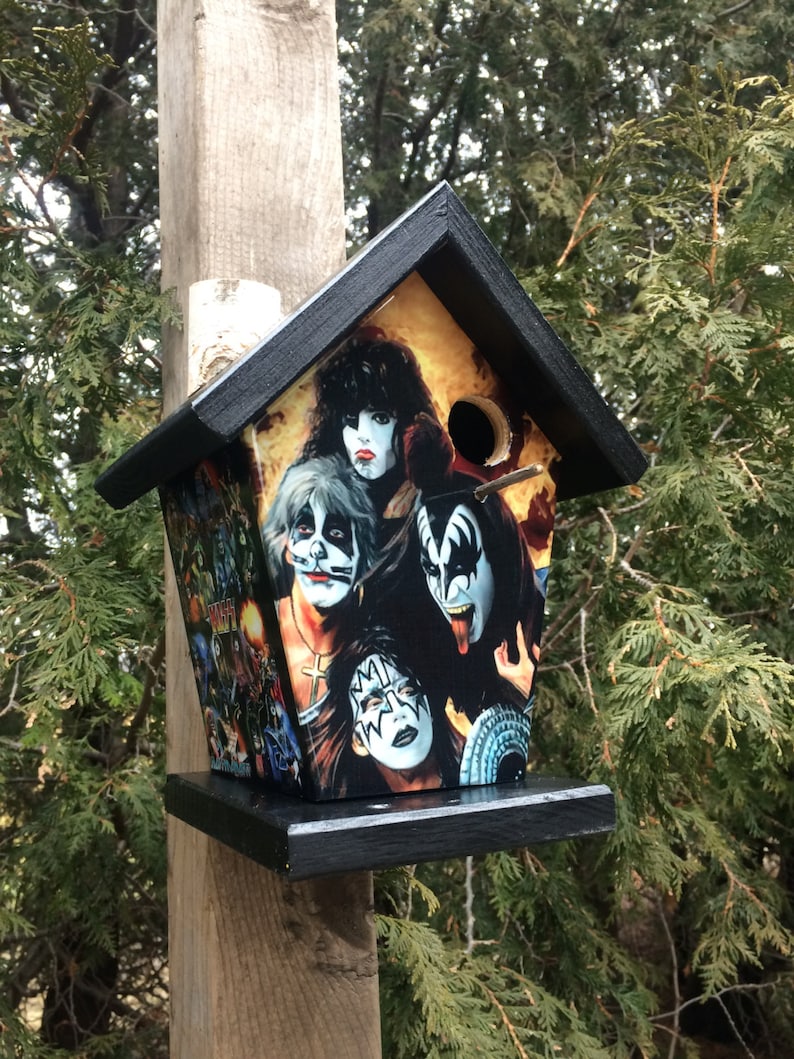 Band Kiss Birdhouse