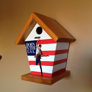 Bruce Springsteen Birdhouse