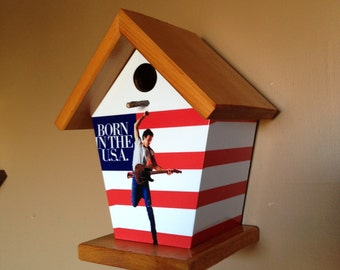 Bruce Springsteen Birdhouse