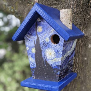 Starry Night Vincent Van Gogh Birdhouse