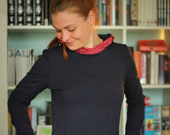 Lichte zomertrui voor dames, dameshoodie van eco-jersey, S-XL
