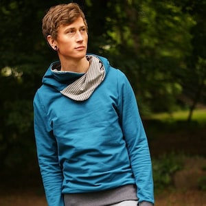 Hoodie for men, super comfortable hoodie made of eco-sweat, S-XL