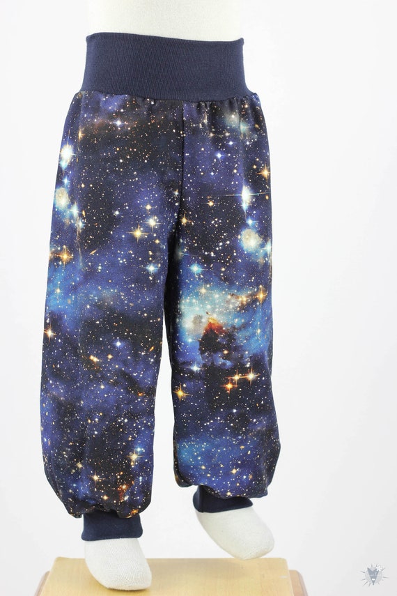 Pantalones de tela tipo chándal para niño - Vía Láctea