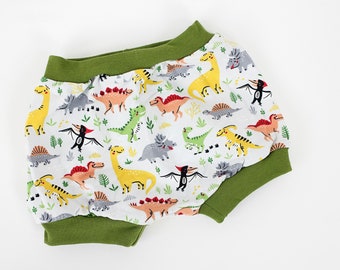 White panties with dinosaurs, approx. 1 to 6 years