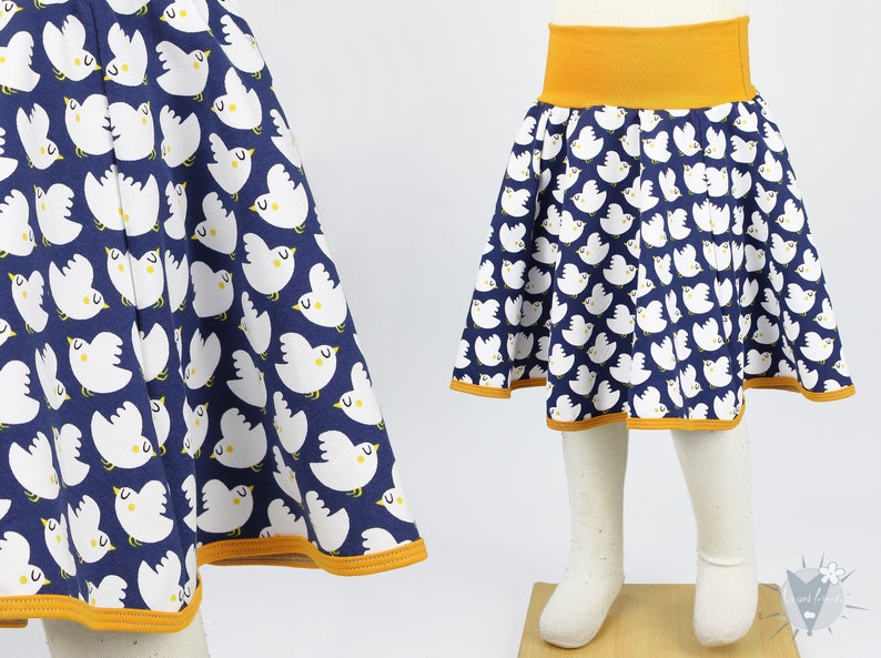 SALE Size 2: Children's circle skirt image 1