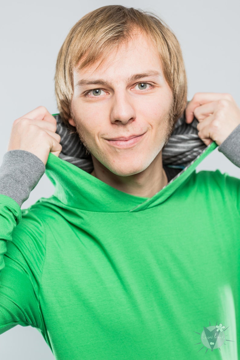 hooded sweatshirt Jersey-hoodie S-XL Light summer sweater for men