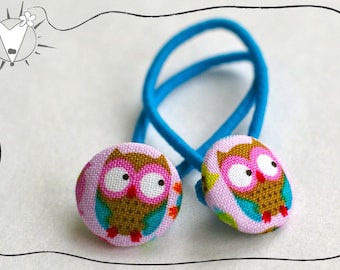 Hair bands DAKARI with owl