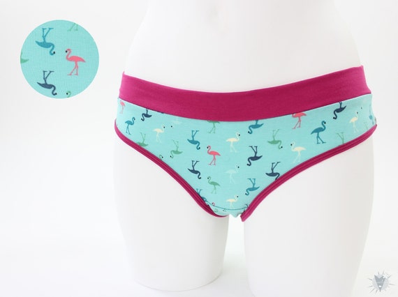 SOLDES S Slip femme avec flamants roses Etsy France