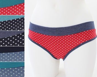 polka dot women's underwear MULTIPLE COLORS