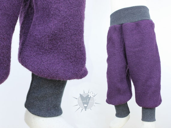 PURPLE FLEECE PANTS, CHILD PURPLE FLEECE PANTS, CHILD