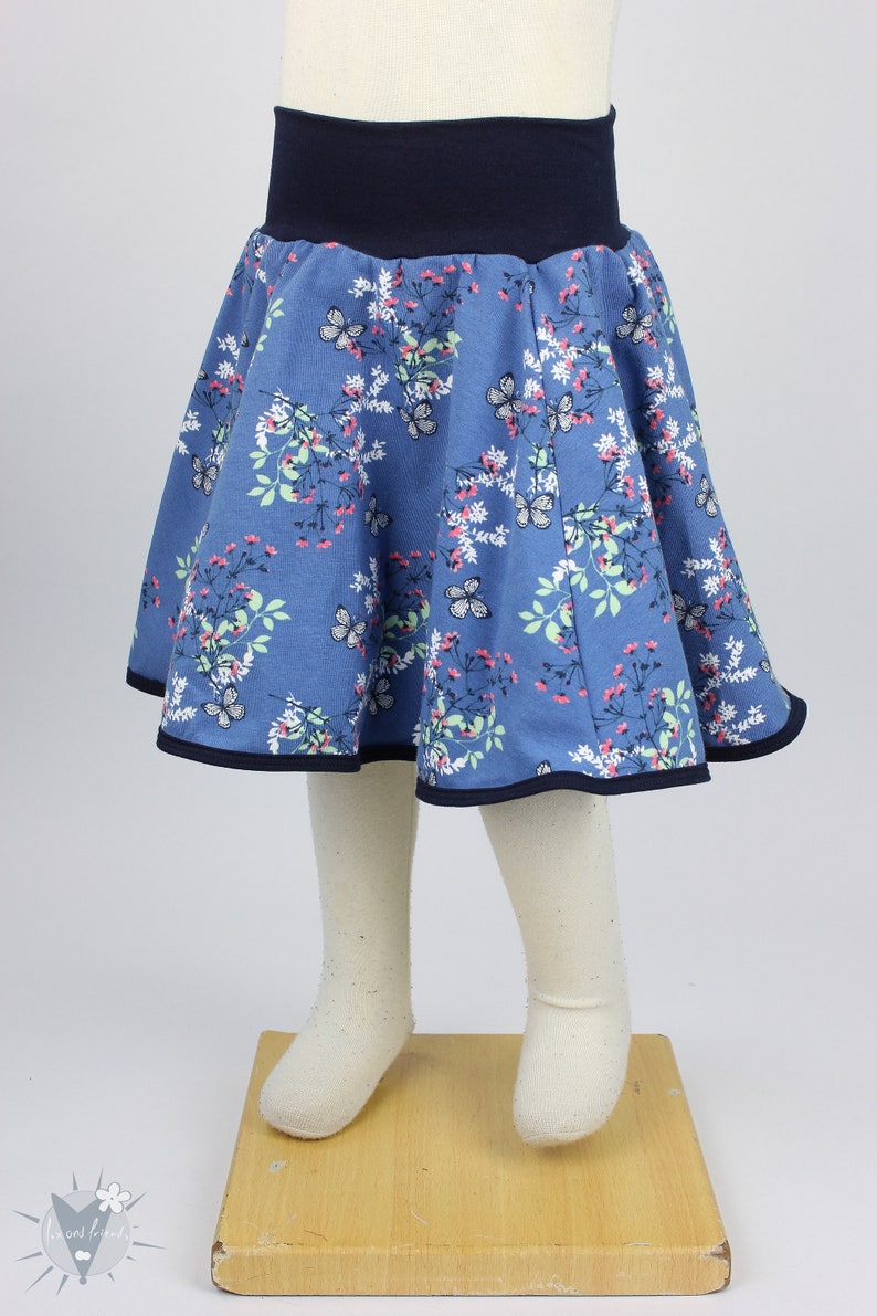 SALE Size 1 up to 3 years Children's circle skirt image 2