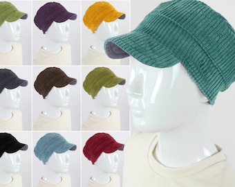 Corduroy Michel hat for children, many great colors, peaked cap, children's hat for everyday life, school enrollment, wedding and more, handmade in Leipzig