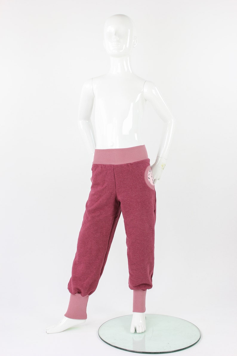 Tobehose for children berry mottled with horses