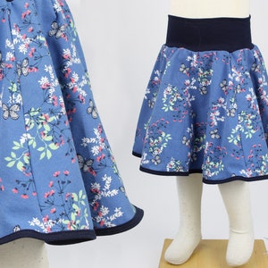 SALE Size 1 up to 3 years Children's circle skirt image 1