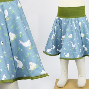 SALE size 1, up to approx. 2.3 years, children's circle skirt image 1