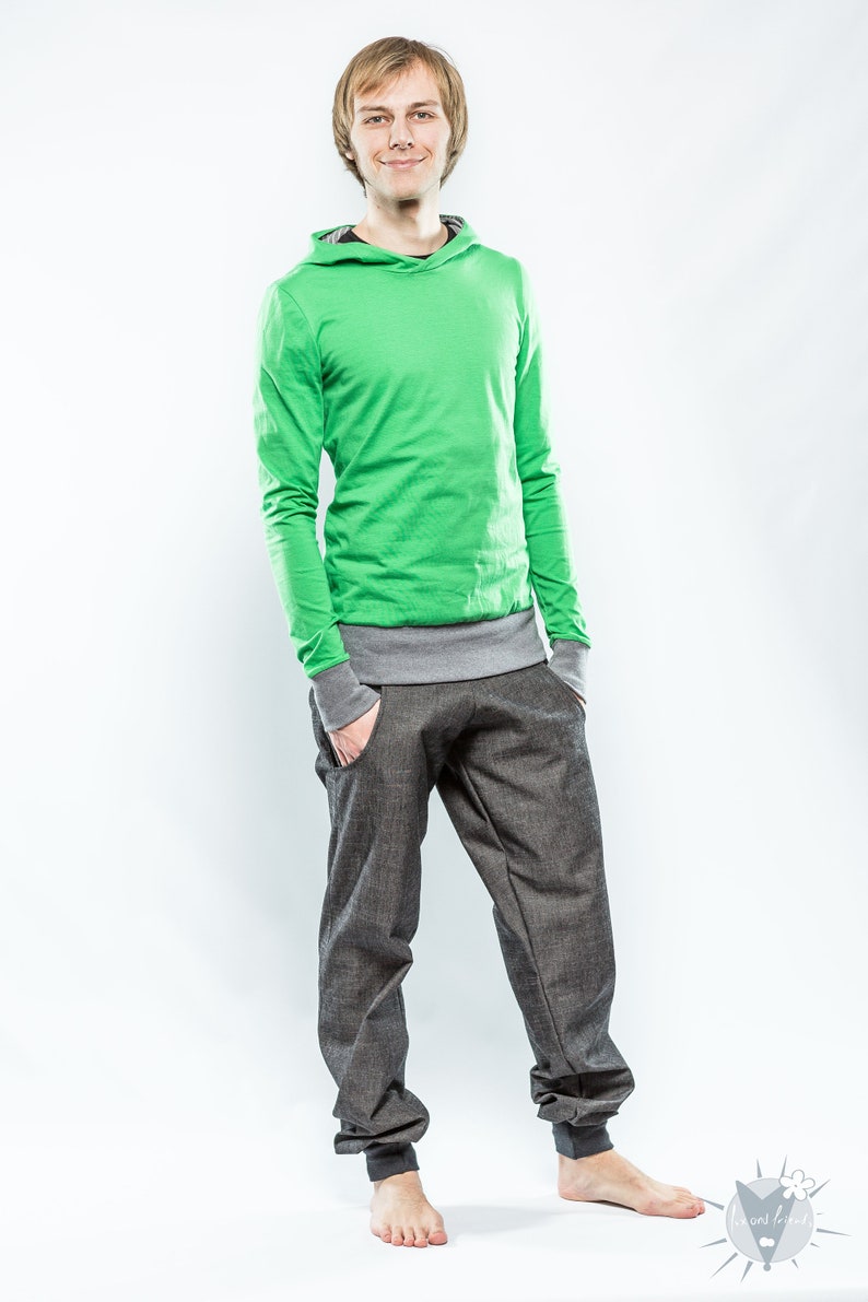 hooded sweatshirt Jersey-hoodie S-XL Light summer sweater for men