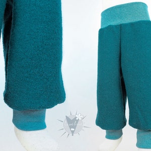 warm wool trousers for children, cozy winter trousers made of wool, children's trousers made of virgin wool, grow with you for a long time