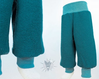 warm wool trousers for children, cozy winter trousers made of wool, children's trousers made of virgin wool, grow with you for a long time