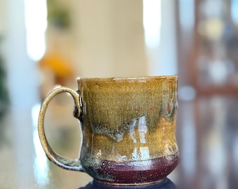 Vasos de cerámica hechos a mano de 12 onzas