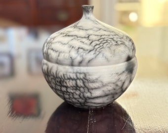 Handmade Wheel-Thrown Naked Raku