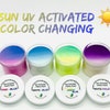 Photochromic Sun UV Activated Color Changing Fabric Paints for Shoes ...