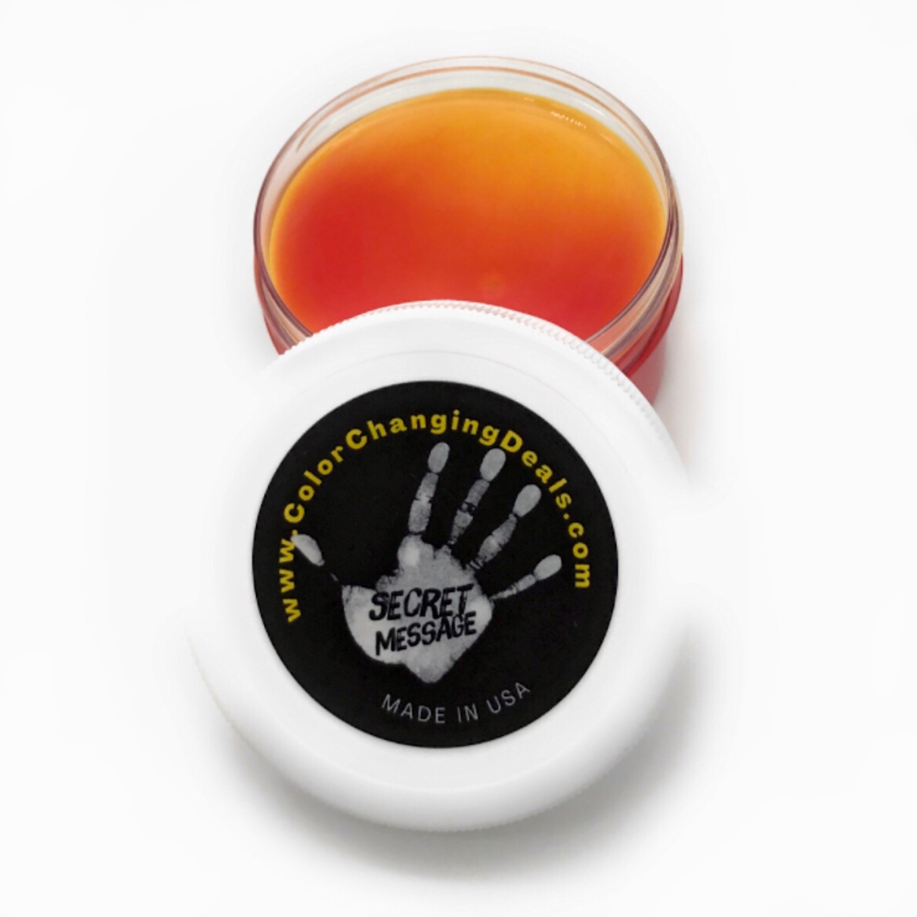 Thermochromic Universal Magic Paint Changes Color by Body Heat and Hand Touch for DIY Color