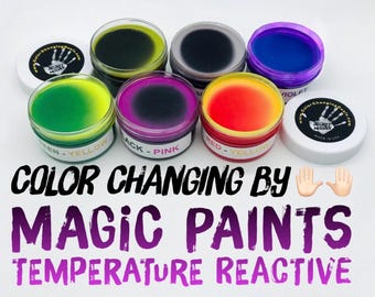 Thermochromic Magic Paint: Color Changing DIY for Crafts & Gender Reveals