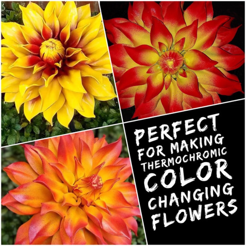 Thermochromic Universal Magic Paint Changes Color by Body Heat and Hand Touch for DIY Color