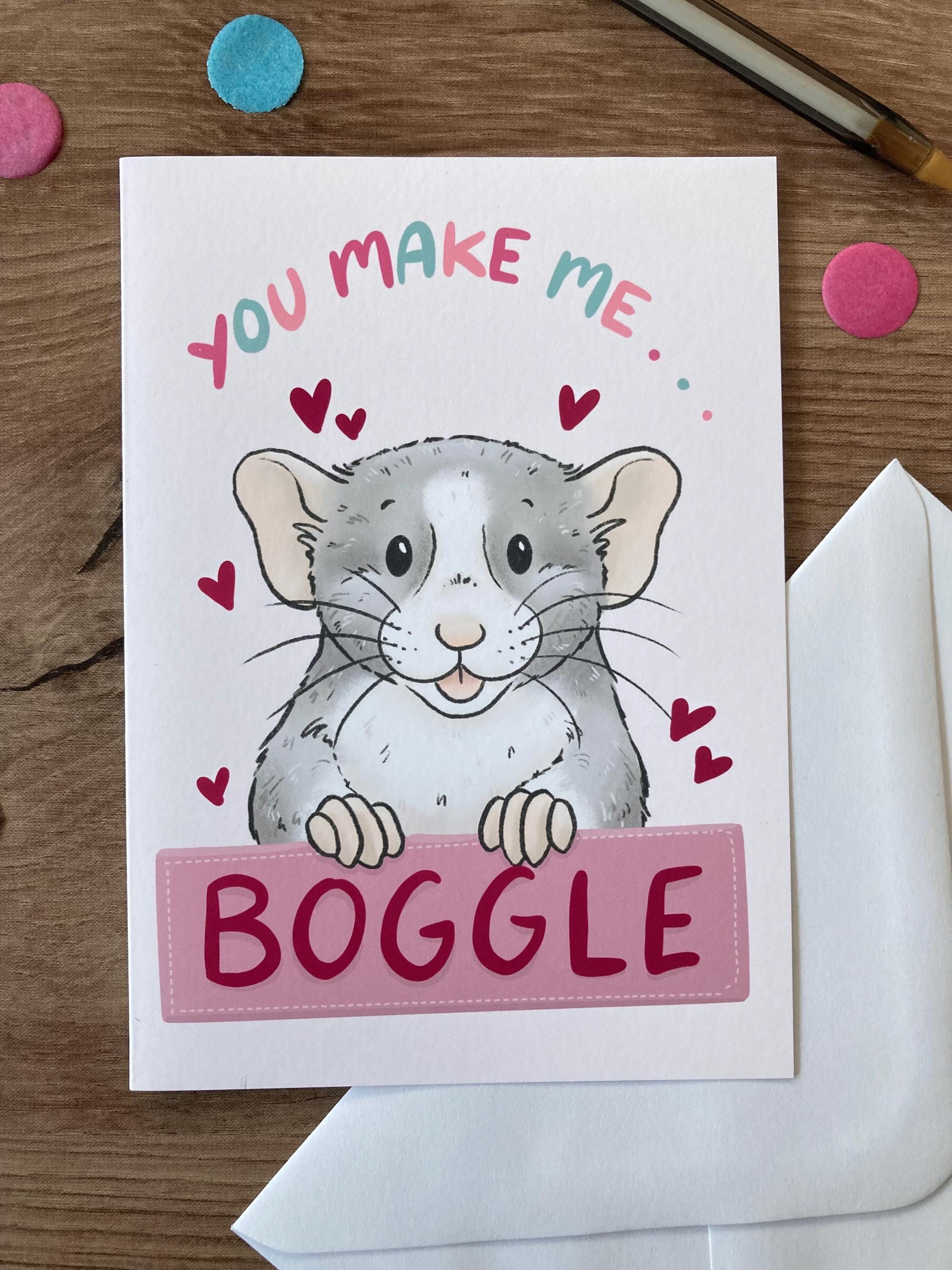Boggle and Sleep | Greeting Card Boggle and Sleep | Greeting Card