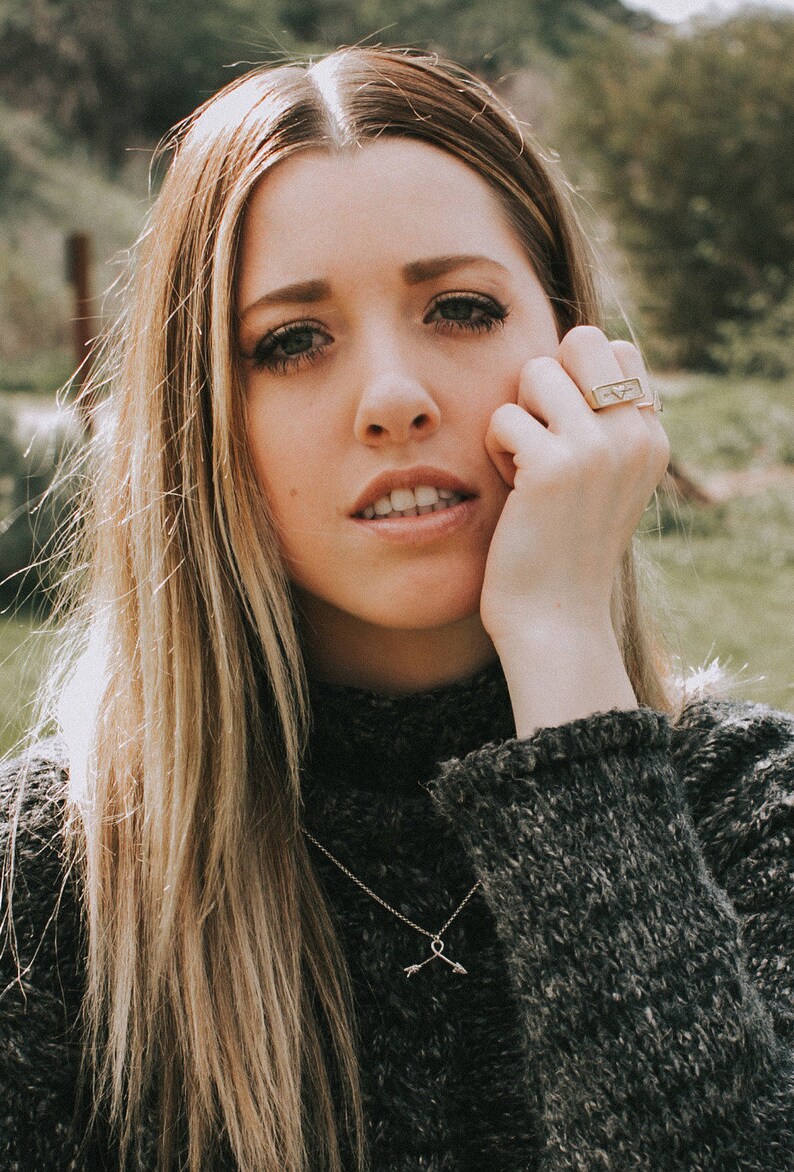 Lost & Found Necklace Gold Arrow Necklace Silver Arrowhead Etsy