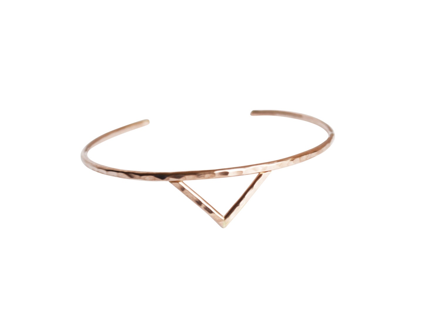 Gold Spike Cuff Gold Fill Cuff Thin Gold Bracelet Simple Etsy