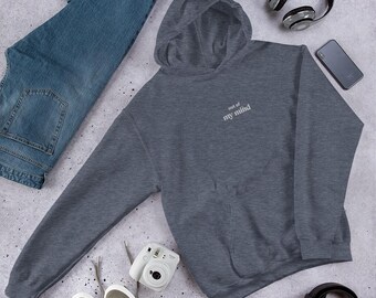Out of my mind Minimalist comfort hoodie Unisex Hoodie
