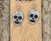 Skull Acrylic Earrings
