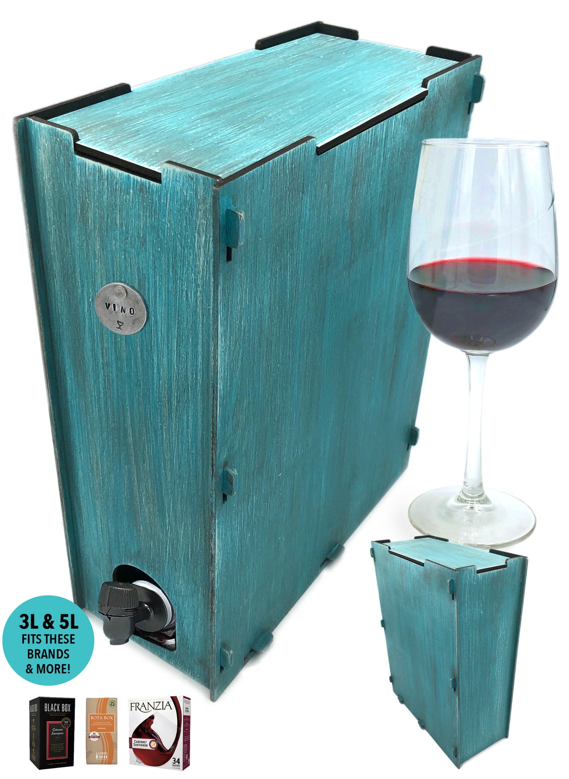 Box Wine Cover Box Wine Holder Box Wine Dispenser Box Wine Etsy