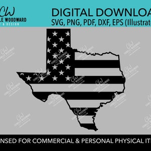 Texas America SVG, American Flag, United States, Cut File, png, pdf, eps, dxf - INSTANT Digital Download, Lone Star State