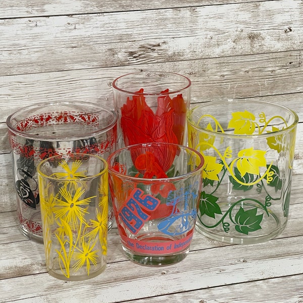Sour Cream Glasses Etsy