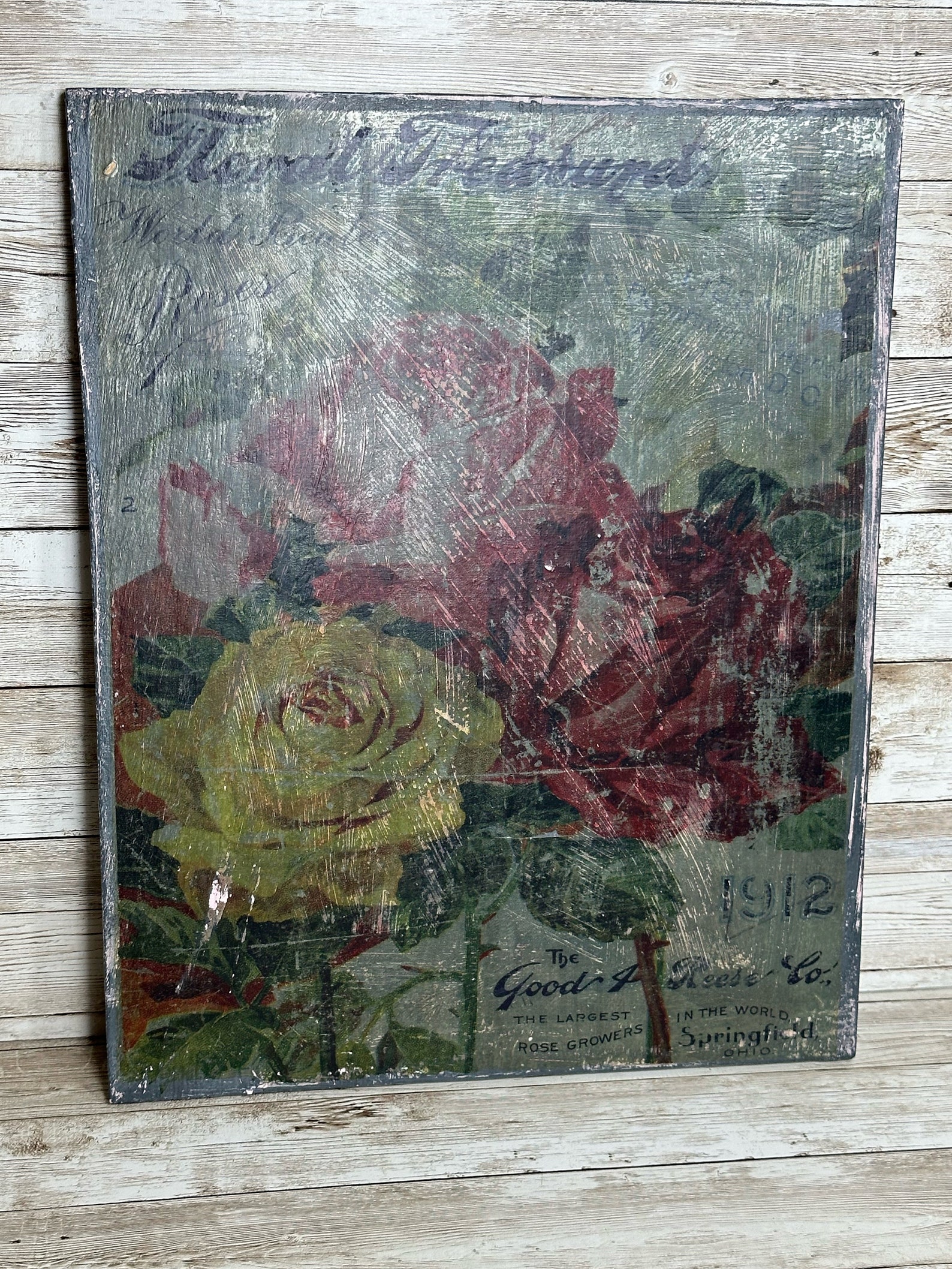 Vintage Inspired Floral Wall Art - Etsy