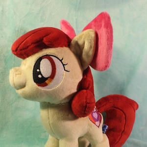 12&quot; Applebloom CMC Filly My Little Pony inspired Mlp handmade plush plushie