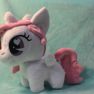 6&quot; Baby Celestia My Little Pony chibi handmade plush plushie MADE TO ORDER